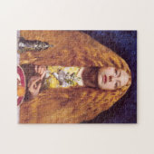 The Bridesmaid, c.1851, von John Everett Millais Puzzle (Horizontal)