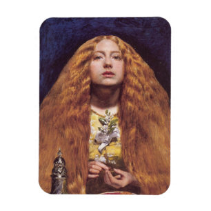 The Bridesmaid (von John Everett Millais) Magnet