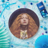 The Bridesmaid (von John Everett Millais) Pappteller (Party)