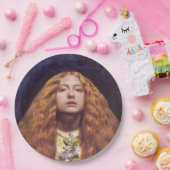 The Bridesmaid (von John Everett Millais) Pappteller (Party)