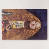 The Bridesmaid (von John Everett Millais) Puzzle (Horizontal)