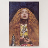 The Bridesmaid (von John Everett Millais) Puzzle (Vertikal)