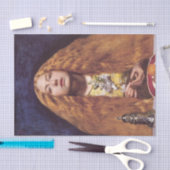 The Bridesmaid (von John Everett Millais) Seidenpapier (Handwerk)