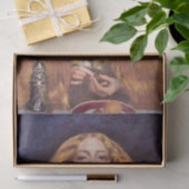 The Bridesmaid (von John Everett Millais) Seidenpapier (Geschenk)