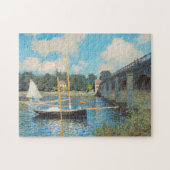 The Bridge at Argenteuil (1874) by Claude Monet Puzzle (Horizontal)