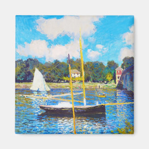The Bridge at Argenteuil Claude Monet Magnet