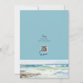 The Bridge im Beach House Brautparty Einladung (Rückseite)