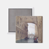 The Bridge of Sighs, Venice, engraved by Lefevre ( Magnet (Vorderseite/Rückseite)