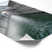 The Bridge of Sighs Venice Italy Fotodruck (Ecke)