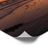 THE BRIGHTON PIER AT SUNSET POSTER (Ecke)
