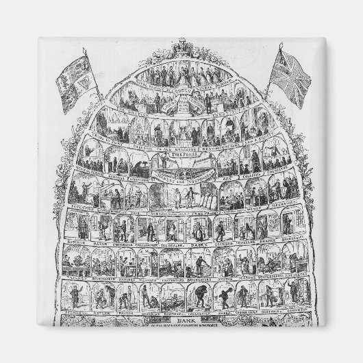 The British Biene, 1867 Magnet (Vorne)