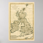 The British Isles Poster (Vorne)
