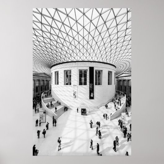 THE BRITISH MUSEUM, LONDON, UK POSTER (Vorne)