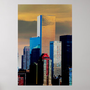 The Broad Financial Center Manhattan New York Poster