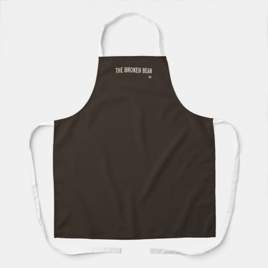 The Broken Bean Apron Schürze (Vorderseite)