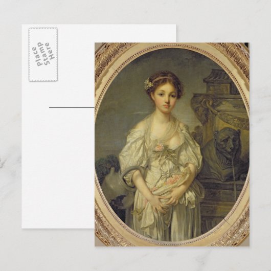 The Broken Pitcher, c.1772-73 Postkarte (Vorne/Hinten)