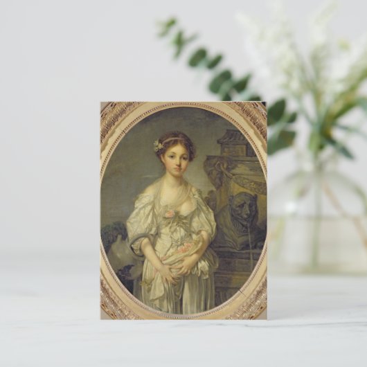 The Broken Pitcher, c.1772-73 Postkarte (Stehend Vorderseite)