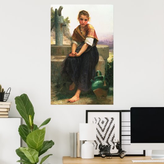 The Broken Pitcher (La Cruche Cassee) 1891 Poster (Heimbüro)