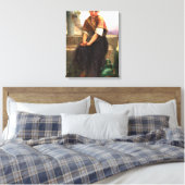 The Broken Pitcher von William-Adolphe Bouguereau Leinwanddruck (Insitu (Schlafzimmer))