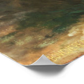 The Broken Pitcher von William-Adolphe Bouguereau Poster (Ecke)