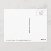 The Broken Pitcher von William-Adolphe Bouguereau Postkarte (Rückseite)