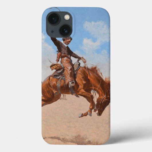 The Bronco Buster (von Frederic Remington) Case-Mate iPhone Hülle (Rückseite)