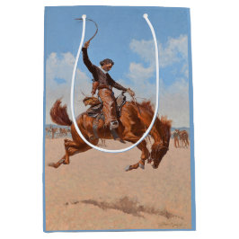The Bronco Buster (von Frederic Remington) Mittlere Geschenktüte