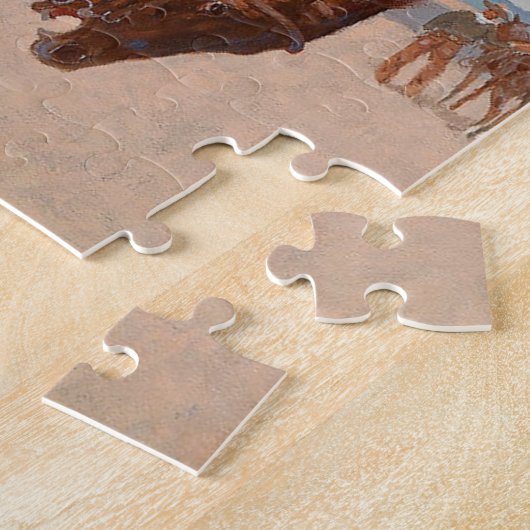 The Bronco Buster (von Frederic Remington) Puzzle (Seite)