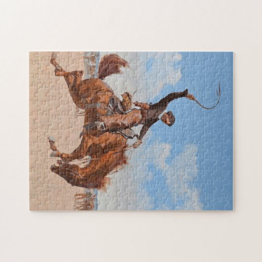 The Bronco Buster (von Frederic Remington) Puzzle (Horizontal)