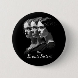 The Brontë Sisters Button