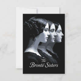 The Brontë Sisters Dankeskarte