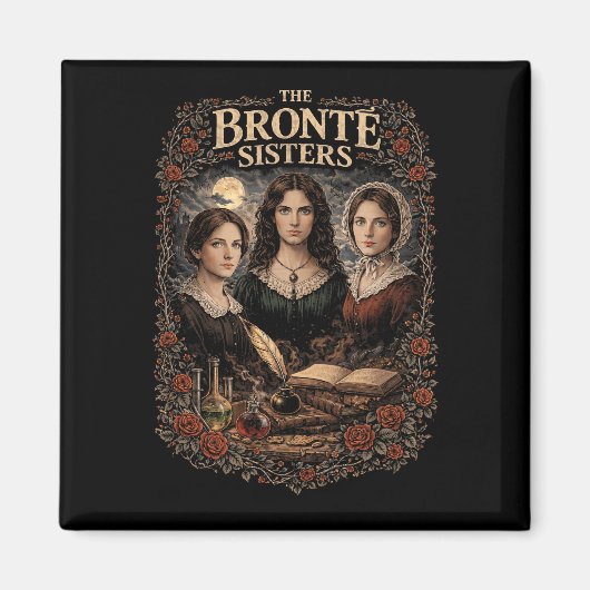 The Brontë Sisters Magnet (Vorne)