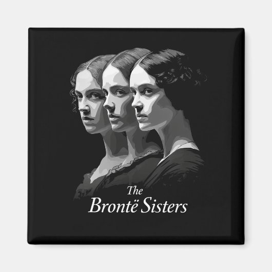 The Brontë Sisters Magnet (Vorne)