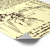 The Brontes ~ Emily & Anne's Tagebuch restauriert Poster (Ecke)