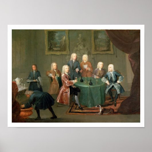 The Brothers Clarke with Other Gentlemen Taking Wi Poster (Vorne)