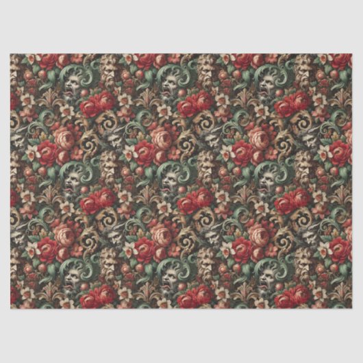 The Brothers Green - Gothic Viktorianisch Seidenpapier (Vorderseite)