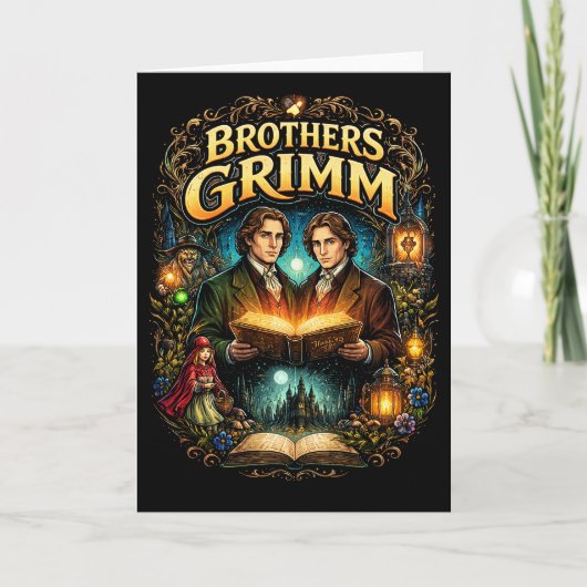 The Brothers Grimm Feiertagskarte (Vorderseite)