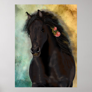 THE BROWING FRIESIAN ~ Poster