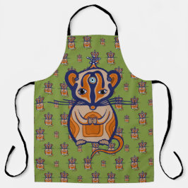 The brown mouse schürze