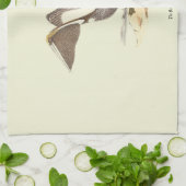 The Brown Pelican (Pelecanus occidentalis) NY Bird Geschirrtuch (Gefaltet)