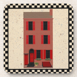 The Brownstone Cork Coaster Getränkeuntersetzer
