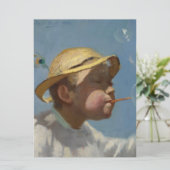 The Bubble Boy (von Paul Peel) Karte (Stehend Vorderseite)