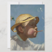 The Bubble Boy (von Paul Peel) Karte (Vorderseite)