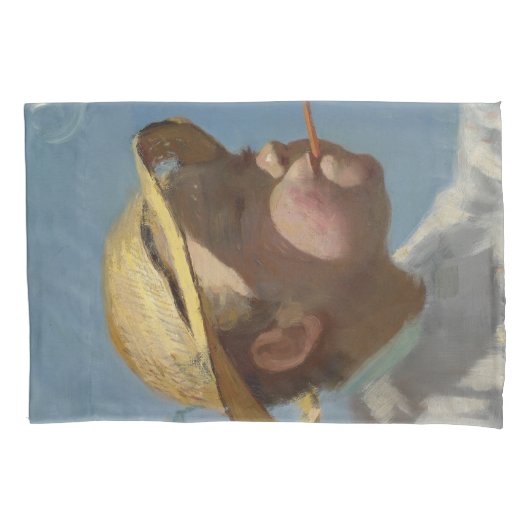 The Bubble Boy (von Paul Peel) Kissenbezug (Vorderseite-Links)