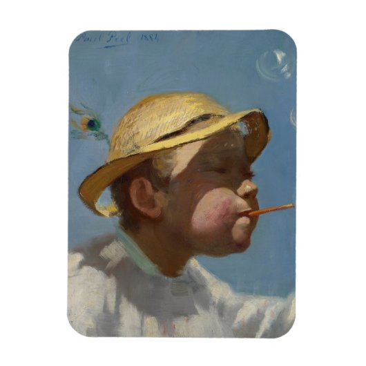 The Bubble Boy (von Paul Peel) Magnet (Vertikal)