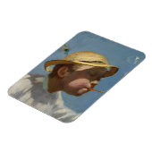 The Bubble Boy (von Paul Peel) Magnet (Linke Seite)