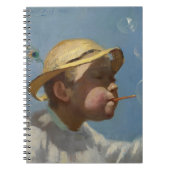 The Bubble Boy (von Paul Peel) Notizblock (Vorderseite)