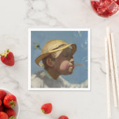 The Bubble Boy (von Paul Peel) Serviette (Beispiel)