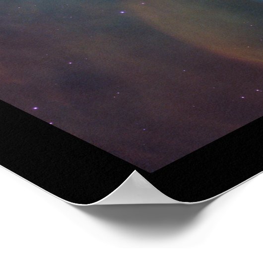 The Bubble Nebel, oder NGC 7635 Poster (Ecke)