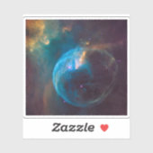 The Bubble Nebula, Ngc 7635. Aufkleber (Blatt)